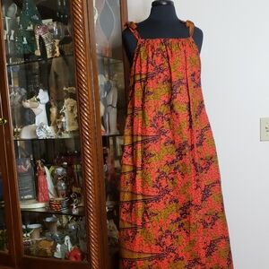 Elegant Multicolor Maxi Dress